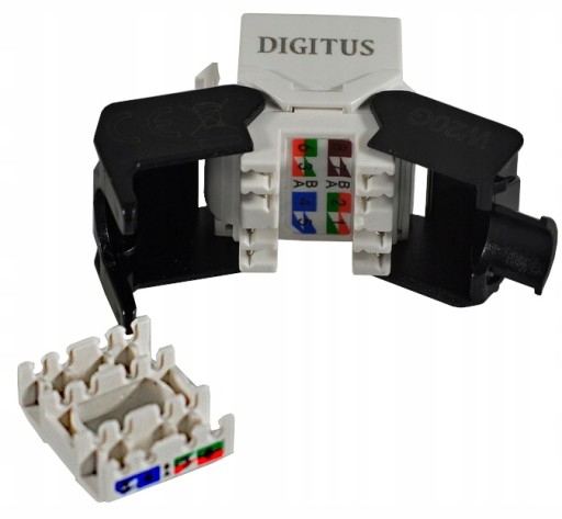Socket Keystone Module Free RJ-45 RJ 45 LSA UTP Cat. 5e DIGITUS