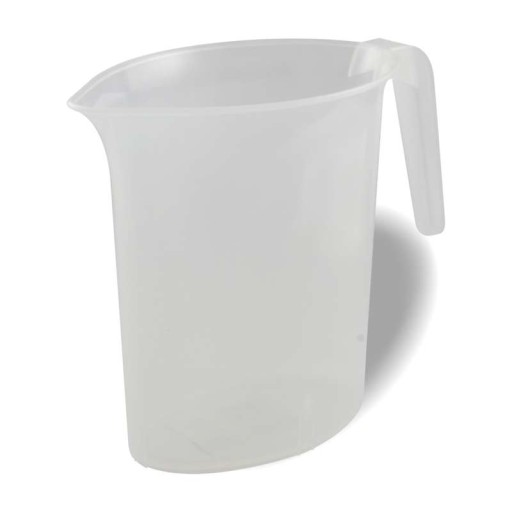 Plastový džbán s rukoväťou na vodu a nápoje, 1 l