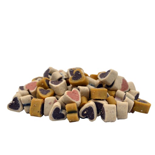 Cvičiteľské maškrty, maškrty, mix chutí, Mr. Bandit Sport Mini 150g