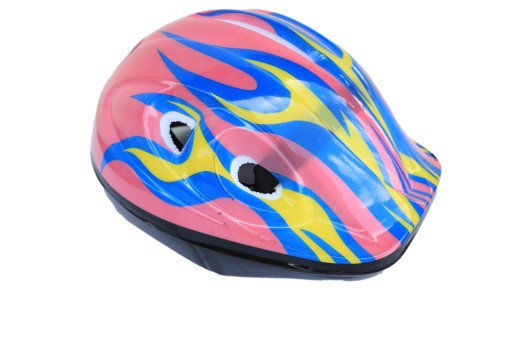 PRILBA NA DIEVČATÚ CYKLISTICKÚ HLAVU ROLLER HEAD, ČERVENÁ