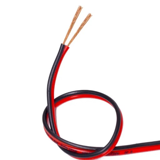 Drôtový kábel pre LED pásik Dvojvodičové vlákno Dva vodiče 0,35