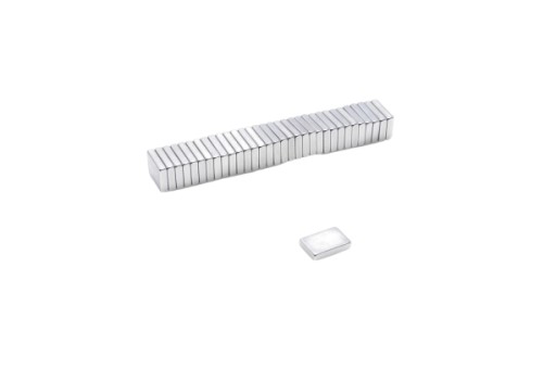 Neodymový tanierový magnet MPŁ 10x7x2 N38, sada 5 kusov