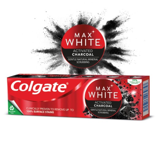 Colgate Max White Charcoal zubná pasta 75 ml