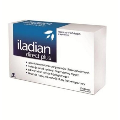 ILADIAN Direct Plus na ženské infekcie 10 ks.