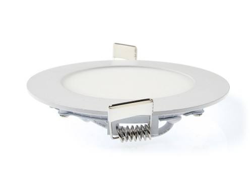 Okrúhly LED panel zapustený do stropu, ZAPOMÍNANÝ 6W