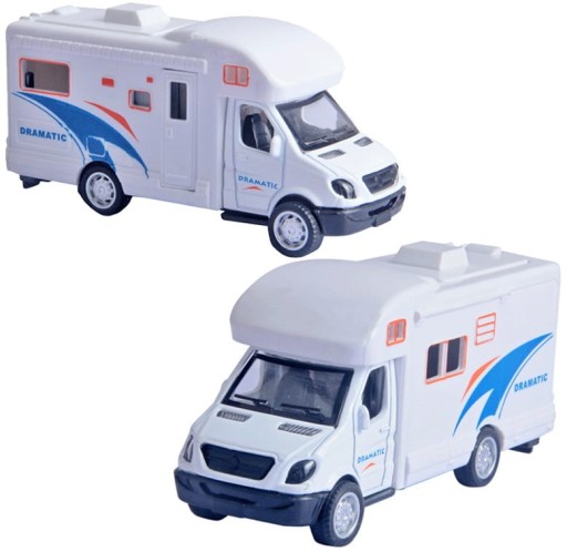 Karavan, kempingové auto, kovové, 50-te roky