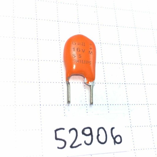Pevný Al kondenzátor 6,8uF 16V R5 20% 122-SAL x10