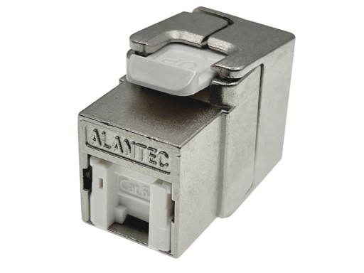 Keystone RJ45 STP kat.6A zásuvka, obrazovka Alantec