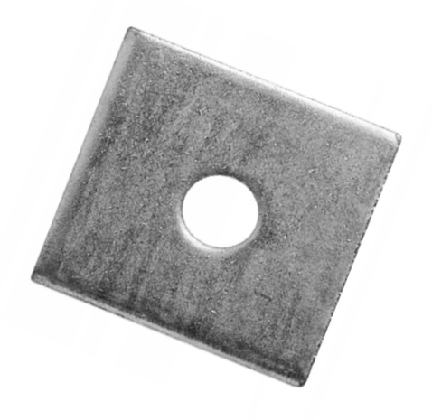 Štvorcová podložka DIN436, pozinkovaná, pozinkovaná, fi 12, M12, 1kg