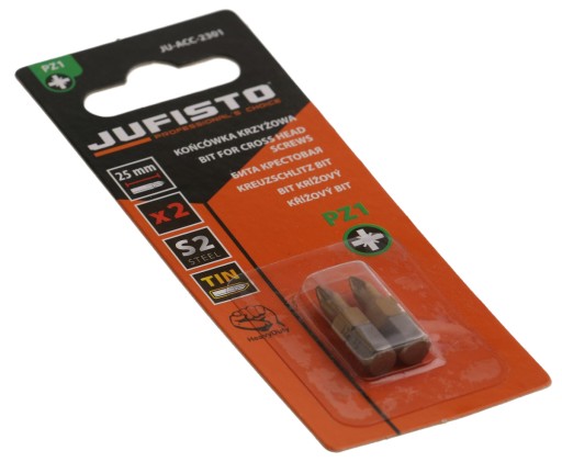 HROTY SKRUTKOVAČA TItánové BROTY PZ1 x 25 mm 2 ks