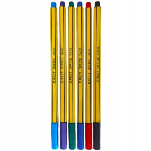 Jemné linky Leviatan D.rect 6 farieb D400
