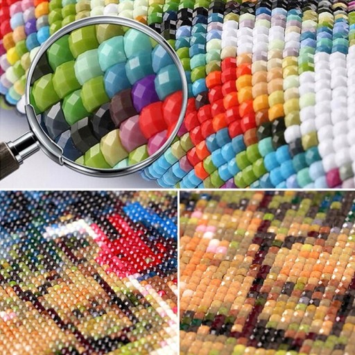 DIAMANTOVÁ VÝŠIVKA MOZAIKA 5D Kúzelná sova 30 x 40