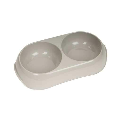 Dvojmiska pre psa Grey 2x0,2l