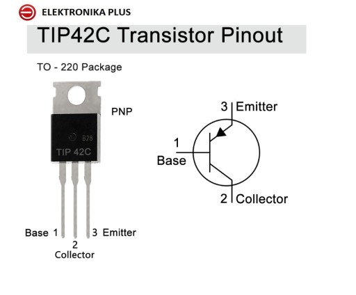 TIP42C PNP TRANSISTOR 6A 100V TO220