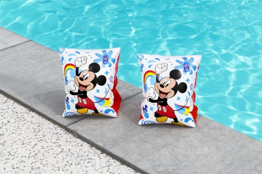 Nafukovacie rukávy MICKEY MOUSE na učenie plávania pre deti 3, 4, 5 a 6 rokov