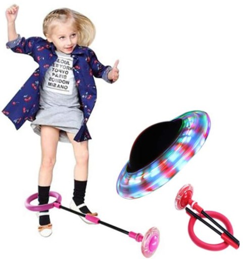 HULA HOP ŠVIHÁK NA NOHÁCH, SVIETIACI, SKLADACÍ SKIPER