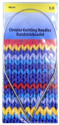 KOVOVÉ KLOBÚKY okrúhle ihlice 3mm 40cm 18461