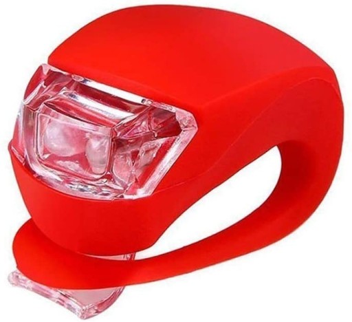SILIKÓNOVÉ LED SVETLÁ NA BICYKEL, 2 ks