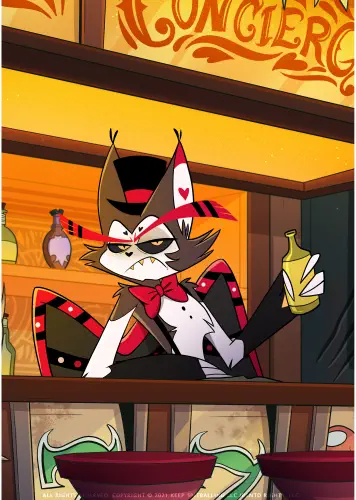 Anime Manga Plagát Hazbin Hotel HZH_065 A3