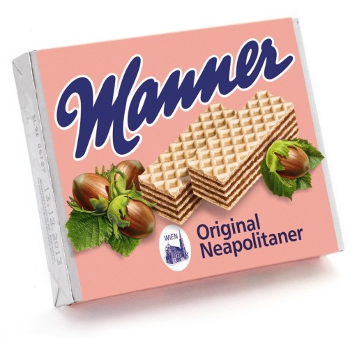Manner Neapolská oriešková oblátka 75g