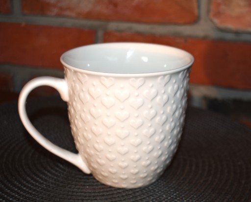 Keramický hrnček, elegantný, veľký, antistresový, 580 ml