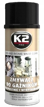 K2 čistič karburátora ventilov 400ml
