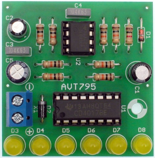 Bežecké svetlo, DIY, AVT795 B