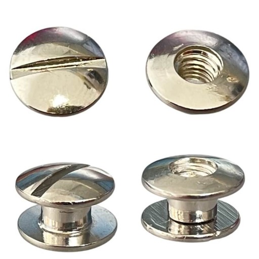Skrutkové nity Skrutka 3,5mm Strieborná 5 ks