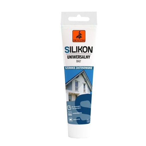 DRAGON univerzálny silikón 100ml BIELY