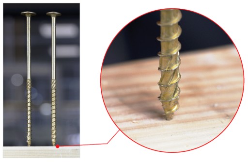 TESÁRSKE SKRUTY DO DREVA 8x100 KUŽELOVÉ TORX 50ks WKCS-08100 KLIMAS