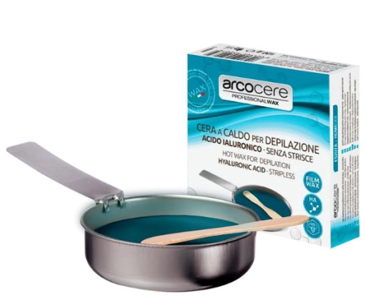 Depilačný voskový hrniec Kyselina hyalurónová 120g ARCO