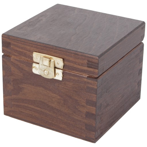 BOX drevený kontajnerový box 10x10 HNEDÁ