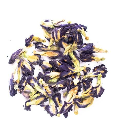 CLITORIA TERNATEŃSKA 100% Butterfly Pea Tea Modrý čaj farbivo 50g
