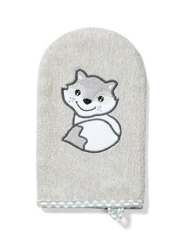 BabyOno NATURAL BAMBOO bambusová žínka pre deti, šedá