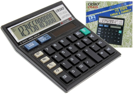 Kancelársky kalkulátor 12-miestny CT-512