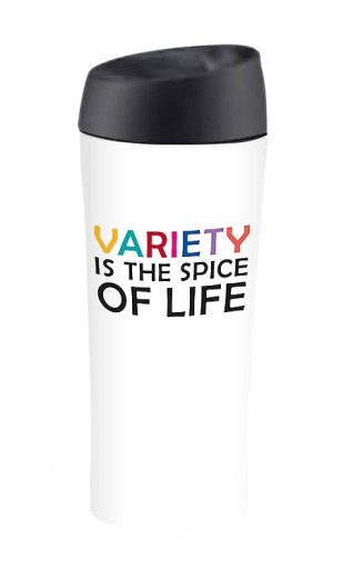 82885 Happy /Variety/ termohrnček 400 ml AMBITION