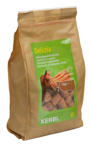 MUŠKY - Odmena pre koňa 1kg MRKVOVÁ príchuť