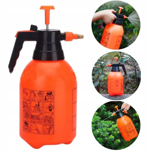 TLAKOVÝ RUČNÝ ROZPRAŠOVAČ EFEKTÍVNY ROZSTREKOVAČ 2 LITRE HML
