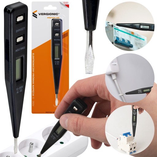 Elektronická skúšačka napätia 12 - 250 V