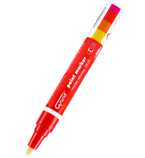 ČERVENÝ VODEODOLNÝ OLEJOVÝ ZNAČOVAČ, ZNAČOVAČE, FILTER okrúhleho hrotu
