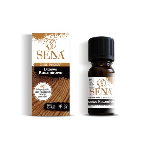 SENA vonný olej - Kašmírové drevo #39 PRÍRODNÁ VÔŇA 8ml