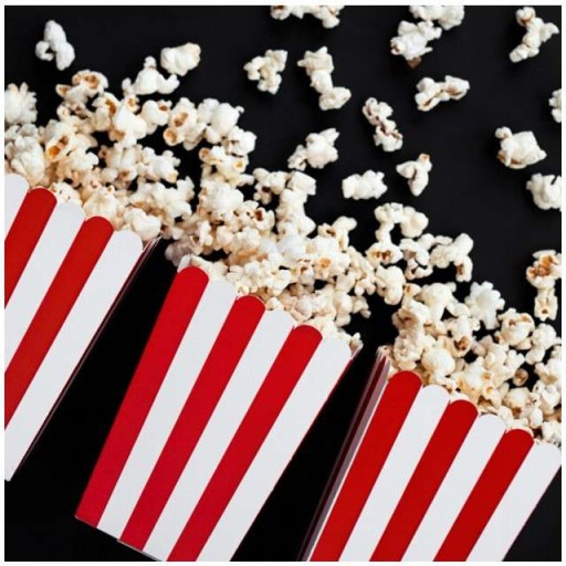 Boxy na POPCORN snacky red piráti x6