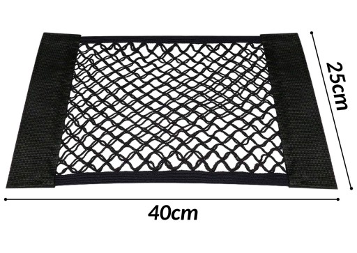 2x TAŠKA ORGANIZÁTOR PEVNÁ SIEŤ NA VELKRO NA KUFOR 40x25