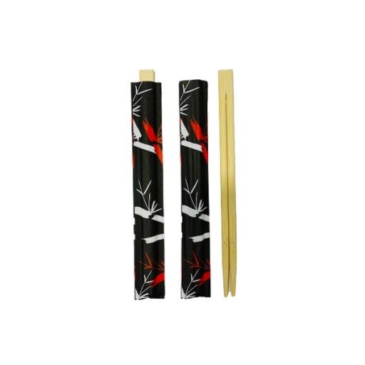 Sushi paličky - bambusové - v obálkach - 21cm - 100 kusov