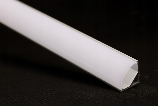 1mb SILVER RORNER hliníkový profil Široký uhol + Tienidlo