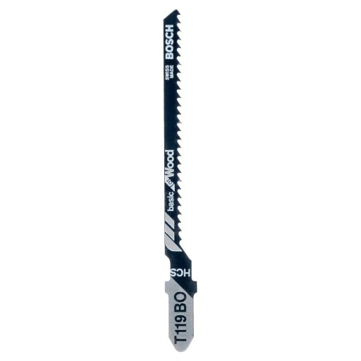 Pílový kotúč do priamočiarej píly Bosch Wood T 119 BO, 2 ks