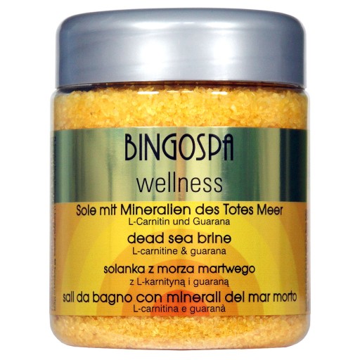 PROTICELULITÍDNY SOLÁNOK MŔTVE MORE L-KARNITÍN GUARANA 550 g BINGOSPA