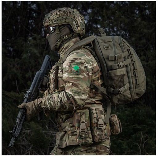 NÁŠIVKA NA VELCRO LUCKY AS CLOVER M-TAC VYŠÍVKA MULTICAM