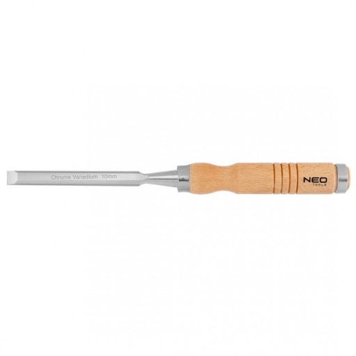 Dláto 10 mm, CRV, drevená rukoväť
