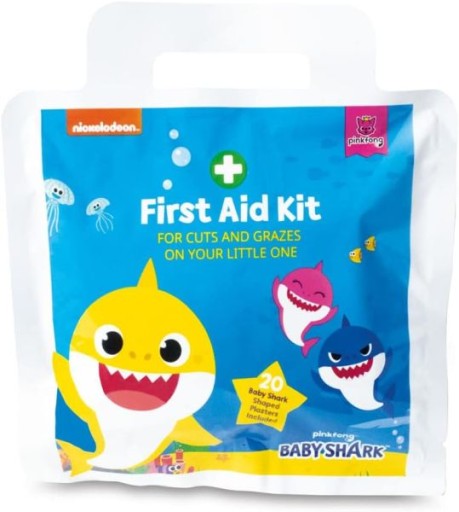Súprava prvej pomoci pre bábätko žraloka 20 náplastí